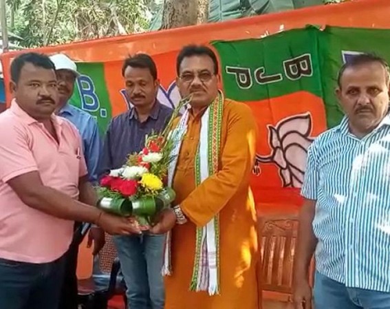 Minister Pranajit Singha Roy met Party Workers at Ground Level Minister Pranajit Singha Roy met Party Workers at Ground Level